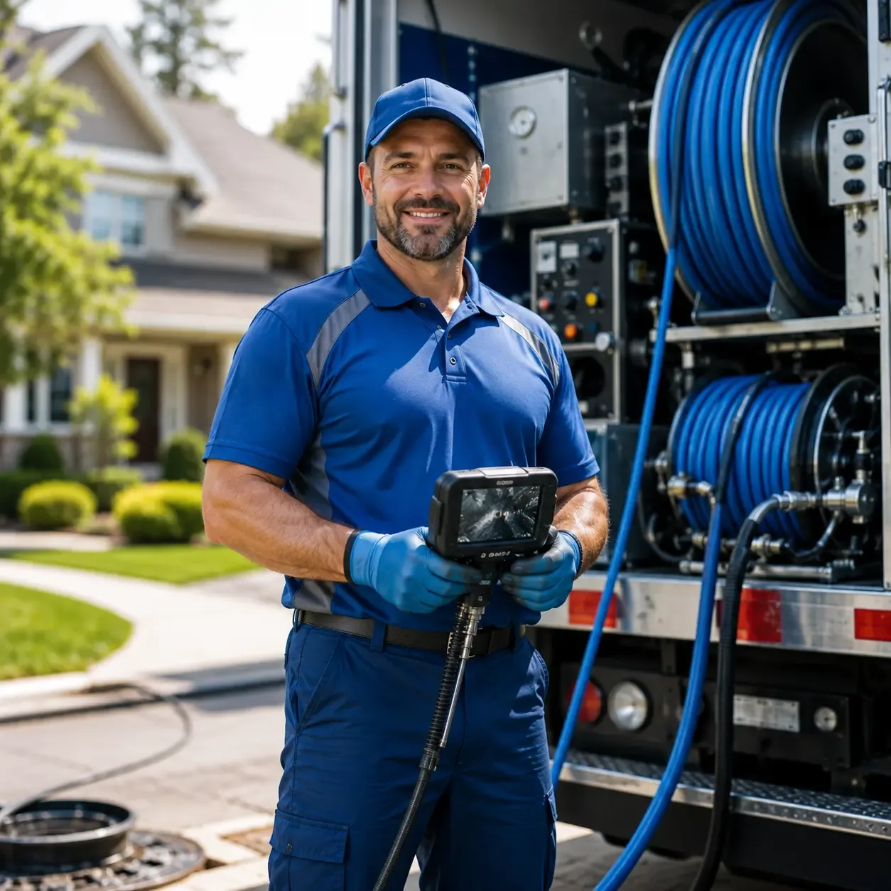 Local outdoor drain cleaning specialists in Warren, NJ